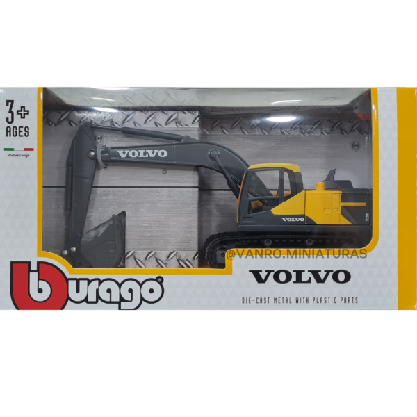 Excavadora Volvo EC220E - Burago - Imagen 4