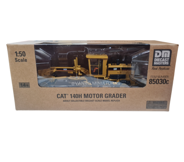 Motoniveladora Cat. 140H - DiecastMasters - Imagen 4