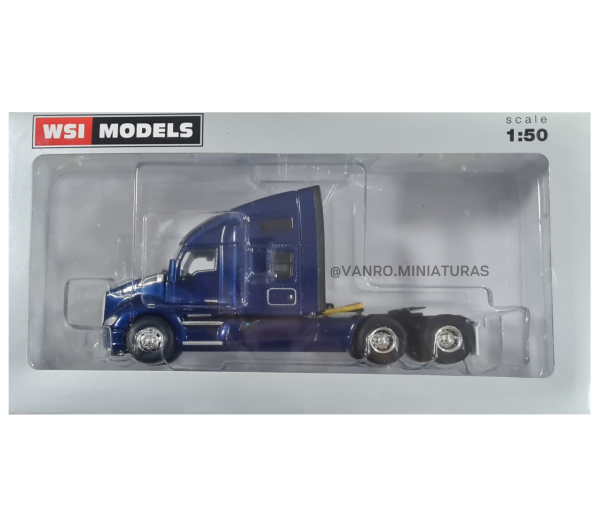 Camión Kenworth T680 azul oscuro - WSI Models - Imagen 4