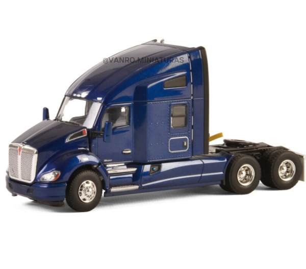 Camión Kenworth T680 azul oscuro - WSI Models