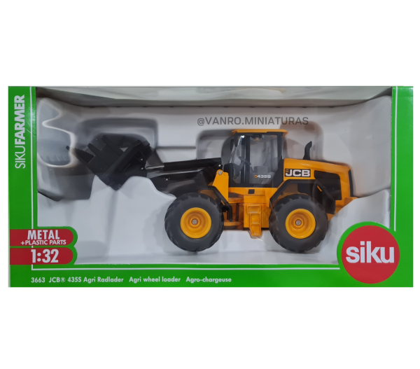 Cargador frontal JCB 435S - Siku - Imagen 5