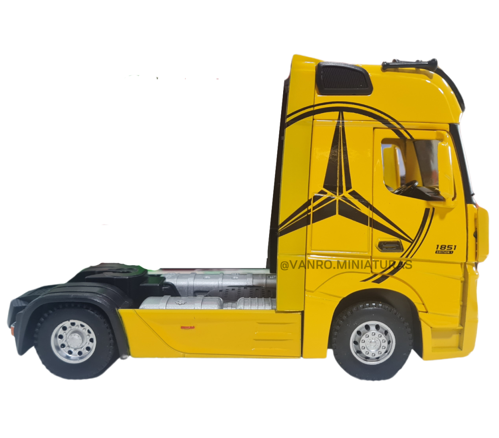 Camion Mercedes Actros Deutsche Post - Atlas 1/43 - Miniature Neuve