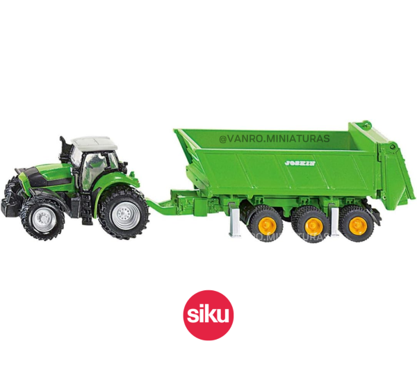 Conjunto agrícola Deutz Fahr - SIKU - Imagen 3