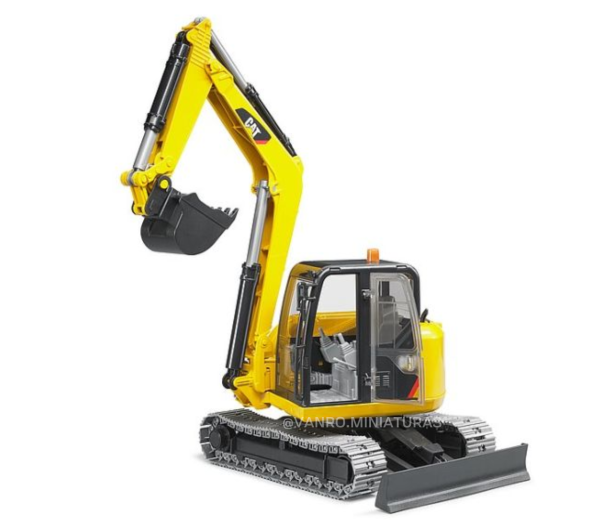 Miniexcavadora Caterpillar - Bruder - Imagen 3