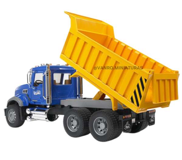 Camión Mack Granite tolva - Bruder Toys - Imagen 3