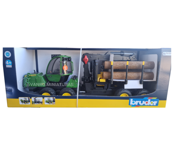 Autocargador de troncos John Deere - Bruder - Imagen 3