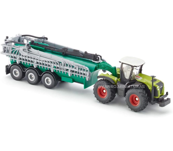 Tractor Claas Xerion 5000 con cisterna de vacío - Siku - Imagen 4