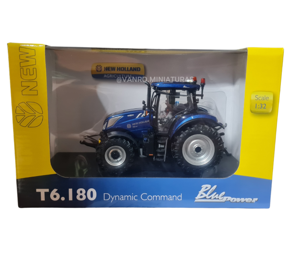 Tractor New Holland T6.180 Blue Power - Universal Hobbies - Imagen 5