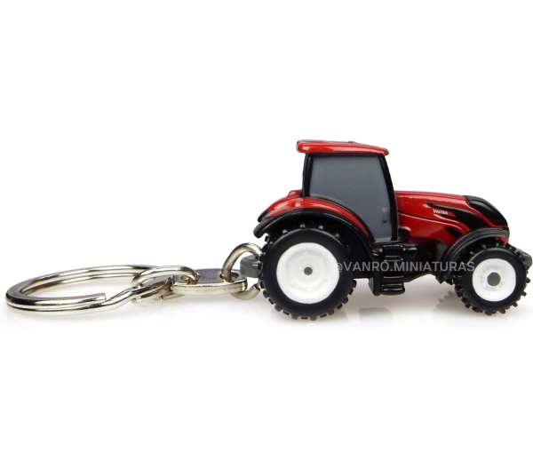 Llavero Tractor Valtra Serie T4 rojo - Universal Hobbies - Imagen 2