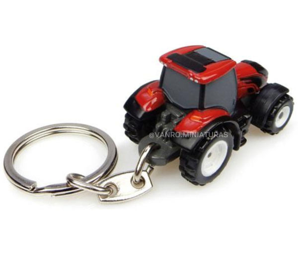 Llavero Tractor Valtra Serie T4 rojo - Universal Hobbies - Imagen 3