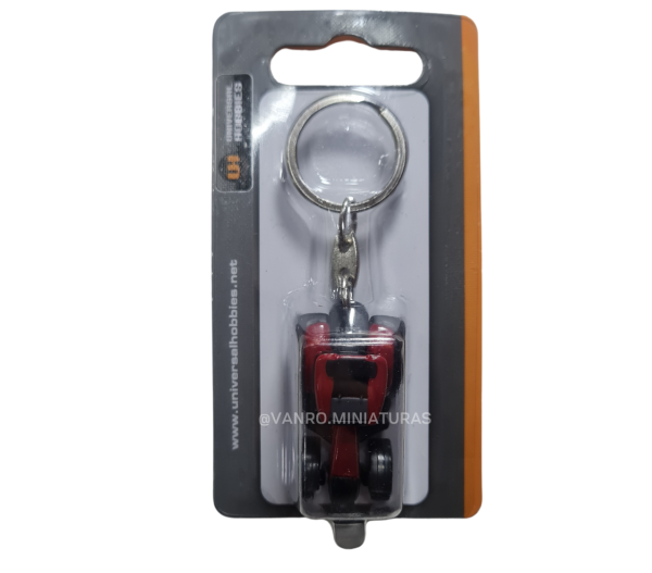 Llavero Tractor Valtra Serie T4 rojo - Universal Hobbies - Imagen 4