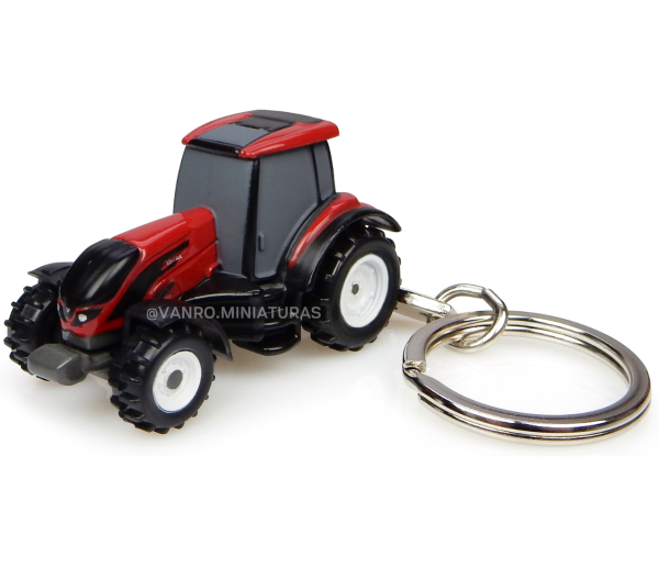 Llavero Tractor Valtra Serie T4 rojo - Universal Hobbies