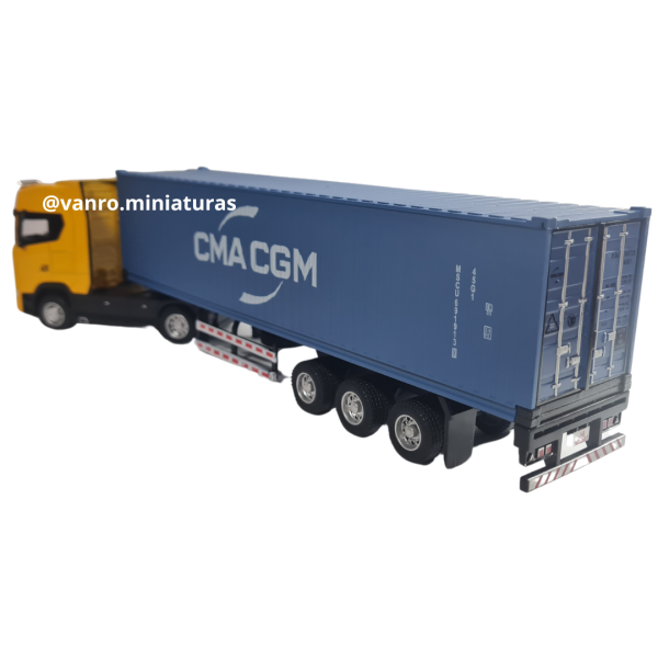 Camión Scania Serie 6 c/ contenedor CMA CGM – Alloy - Imagen 3