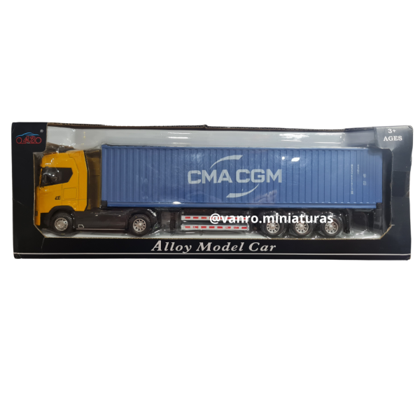 Camión Scania Serie 6 c/ contenedor CMA CGM – Alloy - Imagen 5