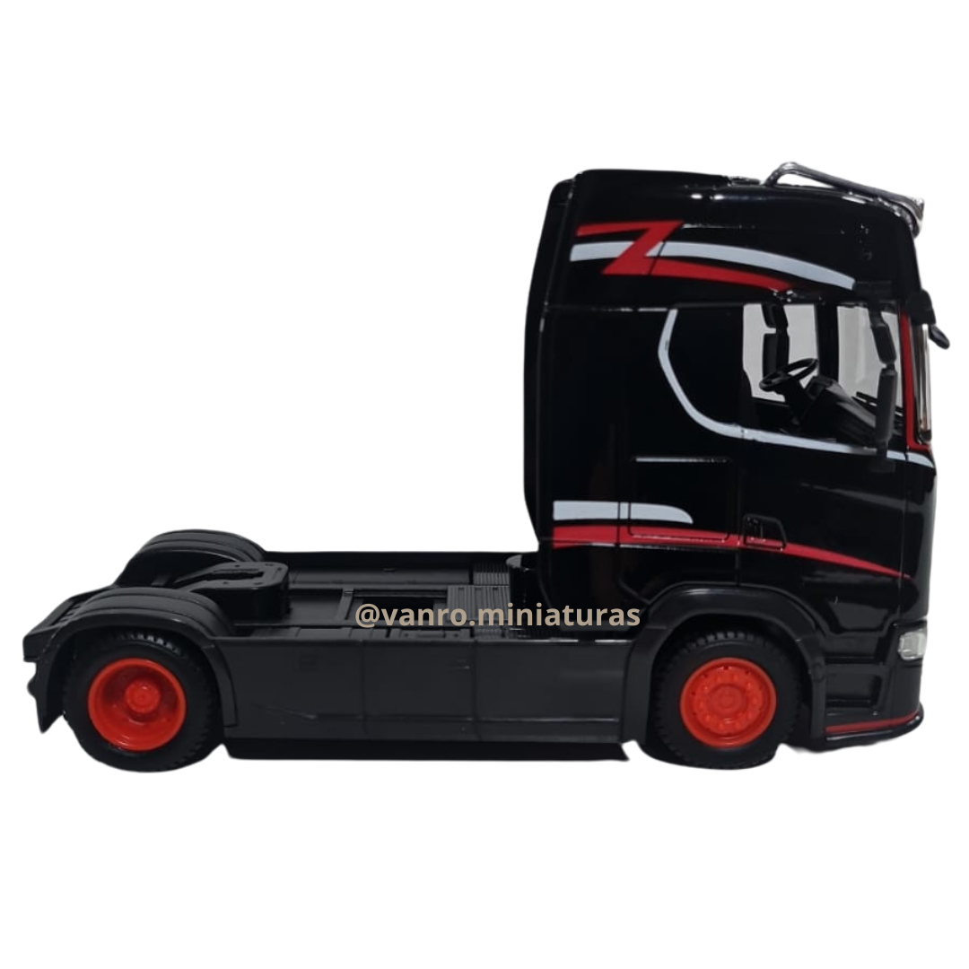 Camión Scania Serie 6 modelo S770 4×2 negro – Bburago