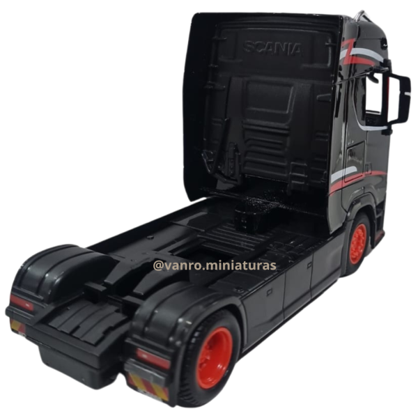 Camión Scania Serie 6 modelo S770 4x2 negro - Bburago - Imagen 3