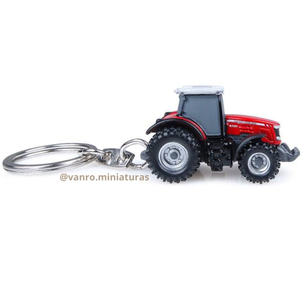 Llavero Tractor Massey Ferguson 8737 - Universal Hobbies - Imagen 4