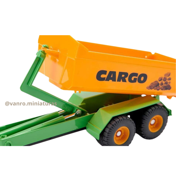 Tractor Fendt c/ remolque - Siku - Imagen 4