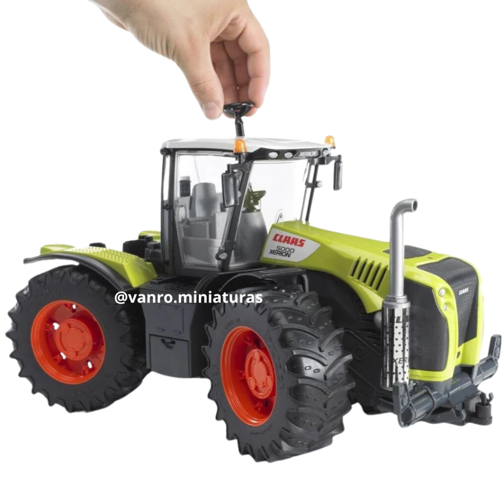 bruder Claas Xerion 5000, Modèle réduit de voiture Vert, 3015