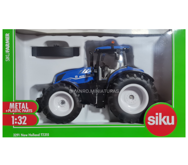 Tractor New Holland T7.315 HD - Siku - Imagen 5