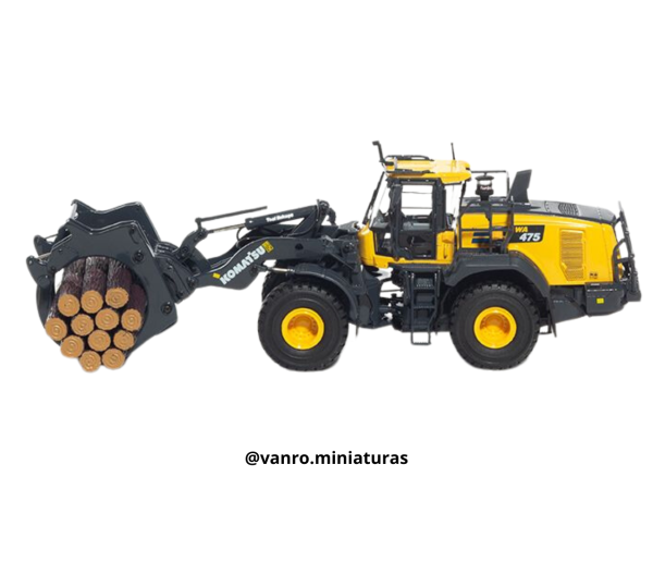 Cargador de Troncos Komatsu WA475-10 - Universal Hobbies - Imagen 2