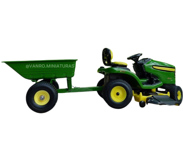Tractor de Jardín de aleación X324 - ERTL - Imagen 2