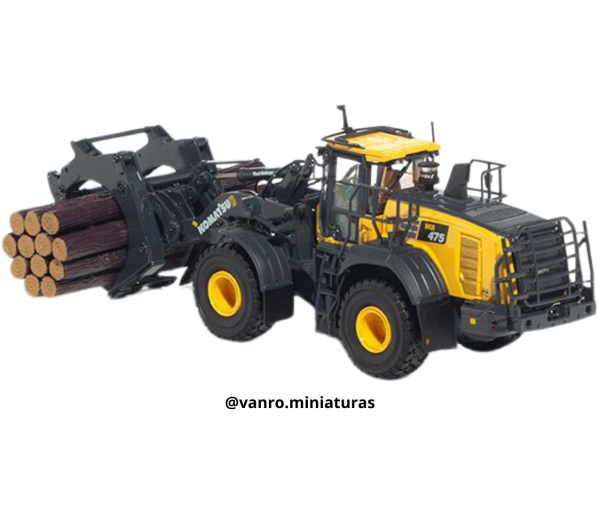 Cargador de Troncos Komatsu WA475-10 - Universal Hobbies - Imagen 3