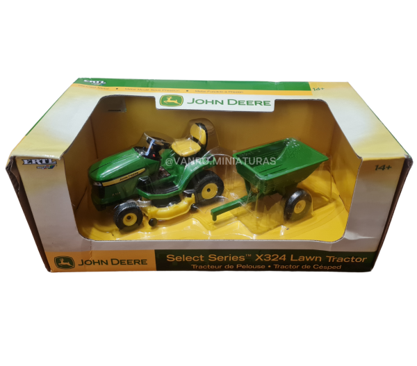 Tractor de Jardín de aleación X324 - ERTL - Imagen 4