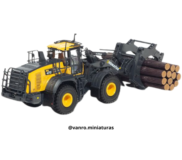 Cargador de Troncos Komatsu WA475-10 - Universal Hobbies - Imagen 4