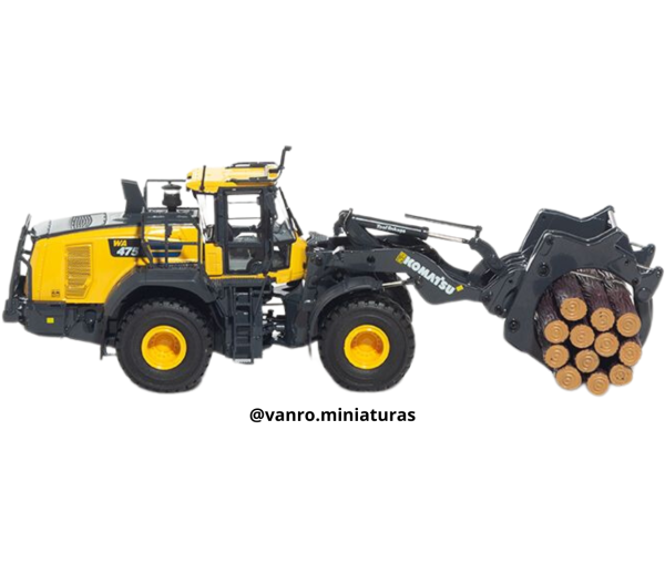 Cargador de Troncos Komatsu WA475-10 - Universal Hobbies - Imagen 5