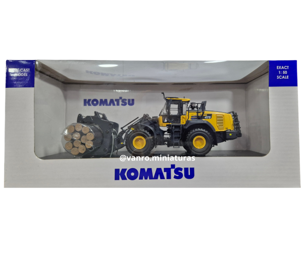 Cargador de Troncos Komatsu WA475-10 - Universal Hobbies - Imagen 7