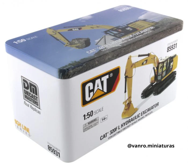 Excavadora Cat. 320F L - Diecast Masters - Imagen 6