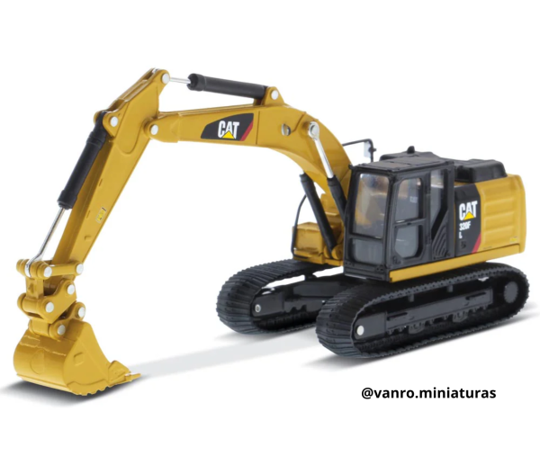 Excavadora Cat. 320F c/ 5 piezas intercambiables - Diecast Masters