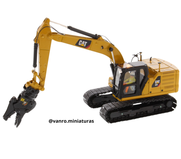Excavadora Cat. 323 c/4 piezas intercambiables - Diecast Masters - Imagen 3