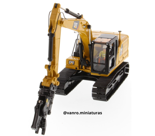 Excavadora Cat. 323 c/4 piezas intercambiables - Diecast Masters - Imagen 4