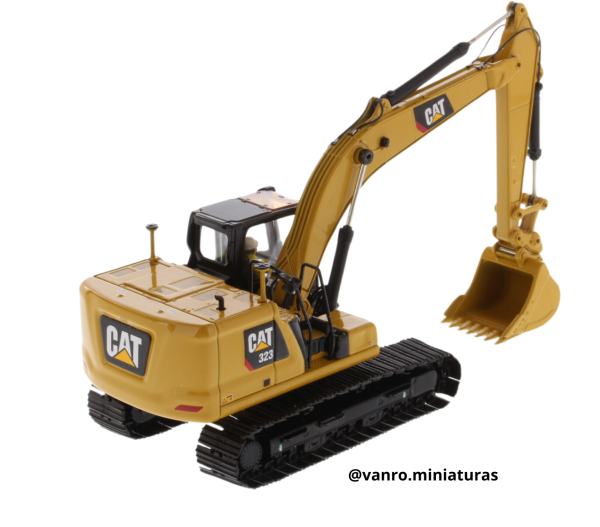 Excavadora Cat. 323 c/4 piezas intercambiables - Diecast Masters - Imagen 9