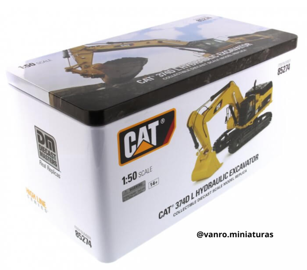 Excavadora Cat. 374D - Diecast Masters - Imagen 8