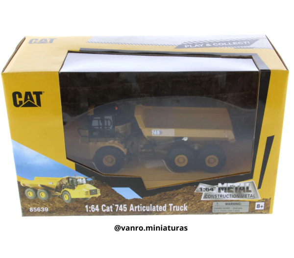 Camión Articulado Cat 745 - Diecast Masters - Imagen 7
