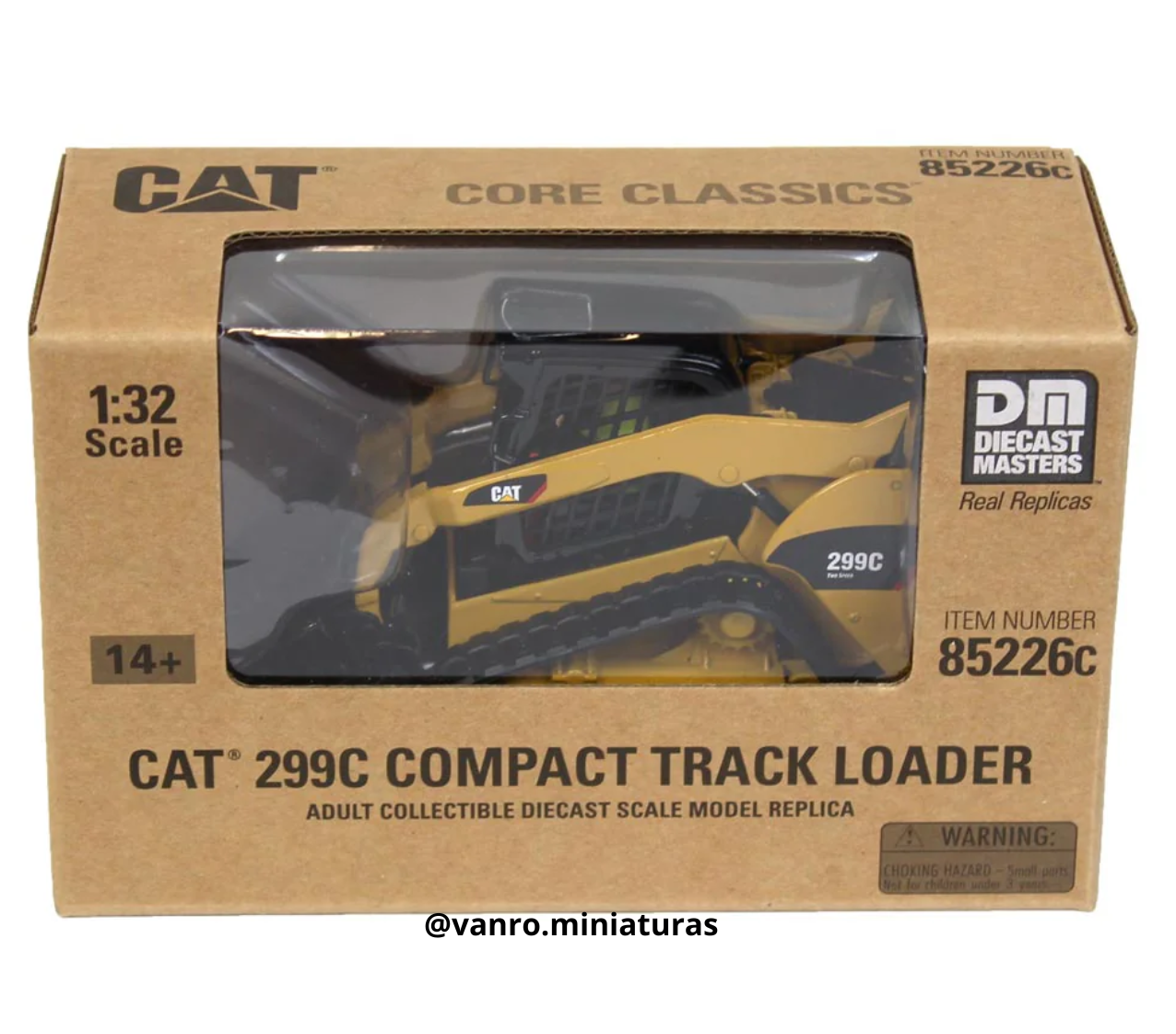 Minicargador Cat. 299C – Diecast Masters