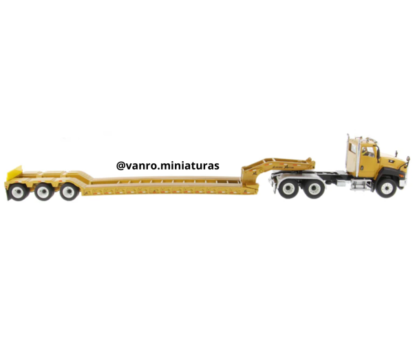 Camión Transporte Cama Baja Cat. CT660 - Diecast Masters - Imagen 6