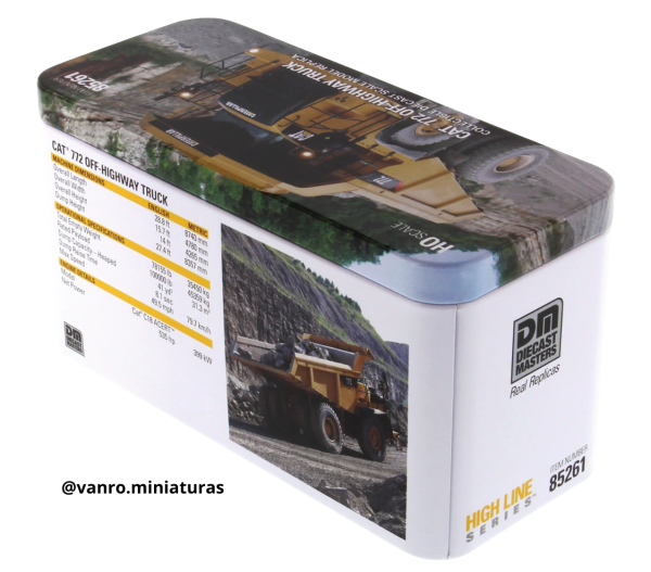 Camión Cat. 772 - Diecast Masters - Imagen 8