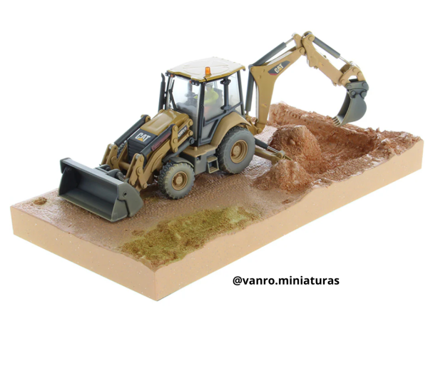 Retroexcavadora Cat. 420F2 IT - Diecast Masters