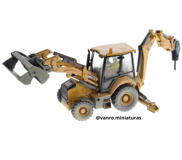 Retroexcavadora Cat. 420F2 IT - Diecast Masters - Imagen 4