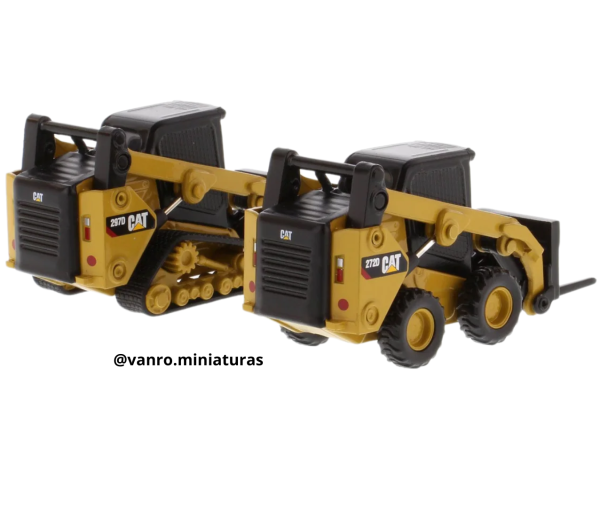 Minicargadores Caterpillar Cat. 272D2 y Cat. 297D2 - Diecast Master - Imagen 4