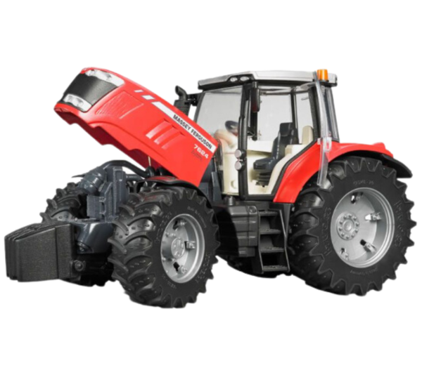 Tractor Massey Ferguson 7624 DYNA-6 - Bruder Toys - Imagen 3