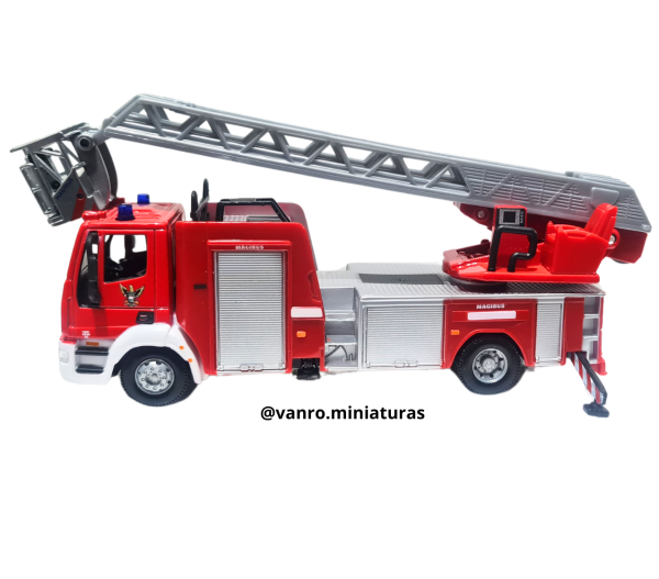 Camión de bomberos Iveco Magirus 150E - Bburago - Imagen 4