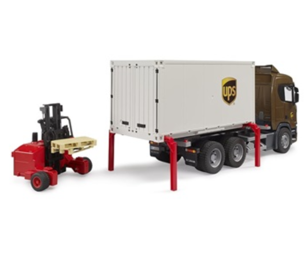 Camión Scania 560R 6x4 UPS - Bruder Toys - Imagen 3