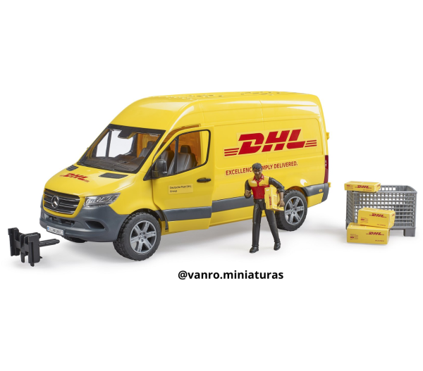 Furgon Mercedes Benz modelo Sprinter - Bruder Toys