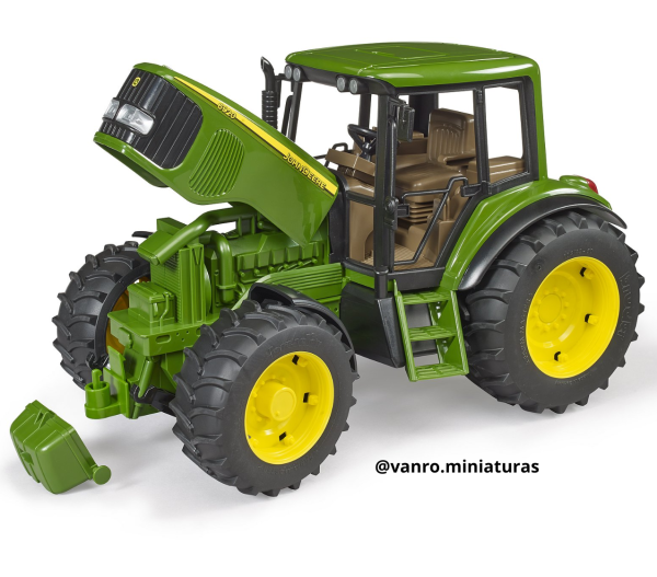 Tractor John Deere 6920 c/cargador frontal - Bruder Toys - Imagen 4