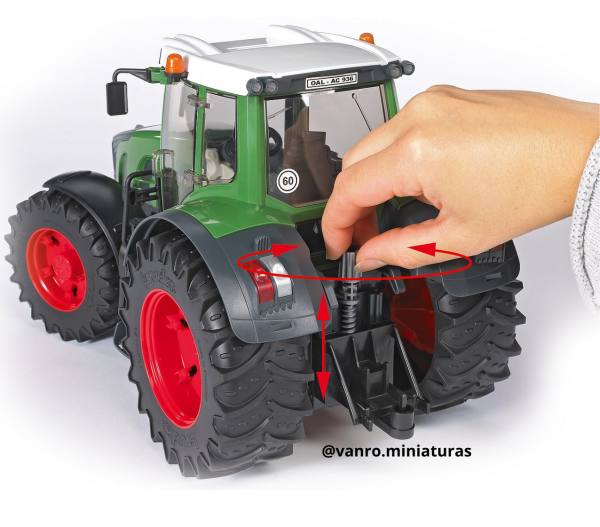 Tractor Fendt Vario 936 - Bruder Toys - Imagen 3